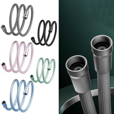 1.5/2 Meter Handheld Shower Hose Universal Interface GI/2 Shower Tube High Pressure Anti Winding Bath Shower Nylon Pipe