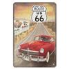USA Route 66 Metal Signs Wall Poster Plaque Warning Sign Vintage Iron Painting Decoration for Home Cafe Living Room Club Bar
