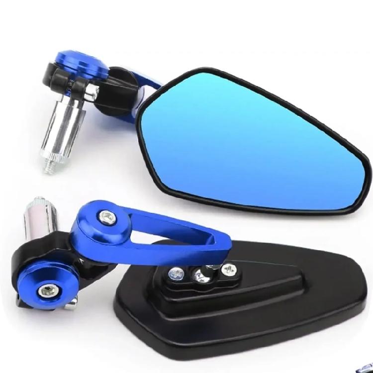 Vibration Proof Motorcycle Rearview Mirror Expanded Visual Range Glares Resistant Mirror Effortlessly Setups