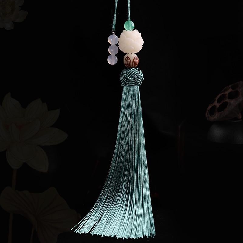 

Подвеска с кисточкой в древнем стиле, шарм в виде флейты для сумок Ханфу