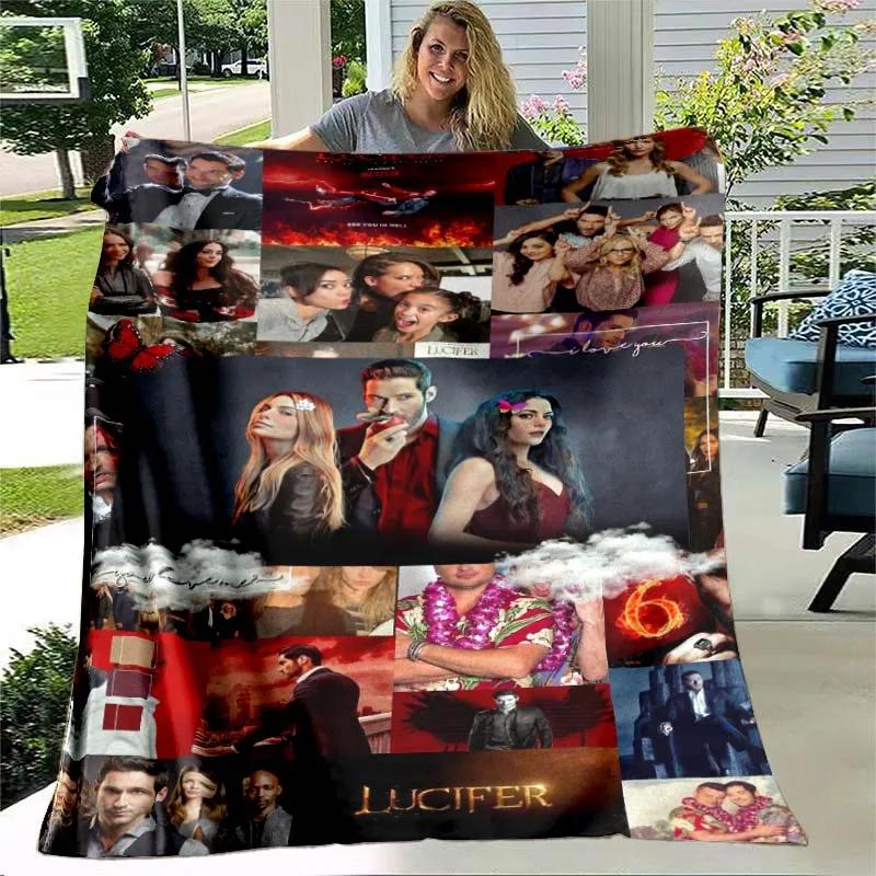 Devil Detective Blanket Demon Lucifer Drama Series Blanket This Is My Watching Blanket Bedspread Sofa Warming Cover