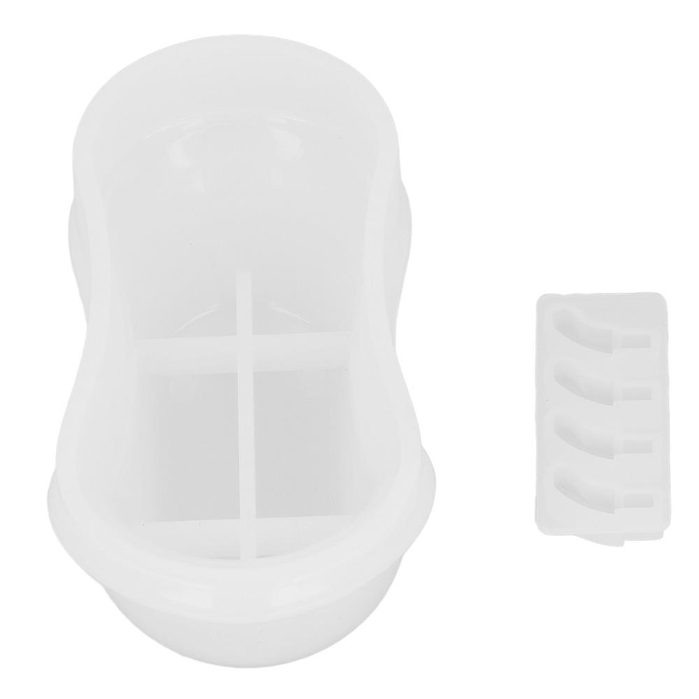 Easy Demoulding Resin Molds Epoxy Resin Soap Dish Mold Storage Box Mold  For Keychain Storage