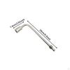 Angled Pressure Washer Extension Interchangeable Nozzles Stainless Steel Rod Bent Nozzle