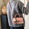 Single Shoulder Korean Version of Versatile Small Square Portable Leisure Bag Sense 2025 Winter Fashion New Women's Bag Women's Trend