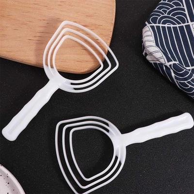 4pcs Meat Tool Plastic Meat Scraper Handhold Manual Fish Scales White Bone Scraper Kitchen