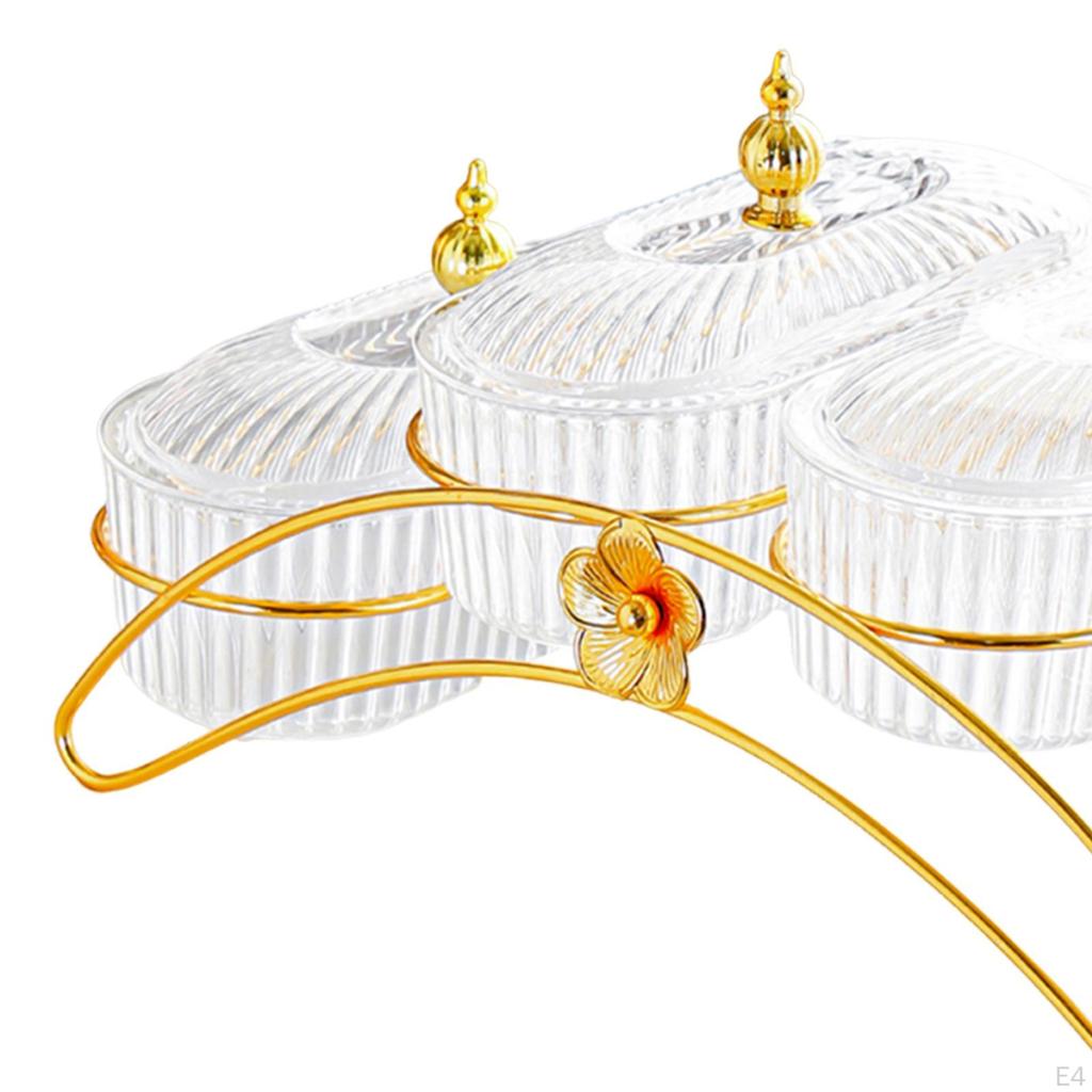 Dried Fruit Dish Appetizer Food Serving Tray Nuts Platter Snack Dishes for