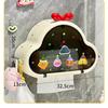 Cloud Patterned Bathroom Waterproof Non Porous Wall Hanging Tissue Box Storage Rack Dustproof