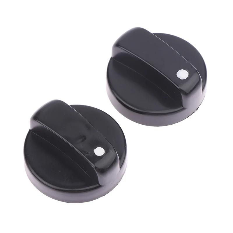 

2PCS Natural Gas Stove Universal DIY Accessories Kitchen Thickened Black Plastic Gas Stove Cooker Control Knobs-Homeclub