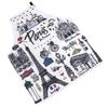 Fashion Printing Cartoon Kitchen Apron Unisex Cooking Home Cleaning Apron Accessory