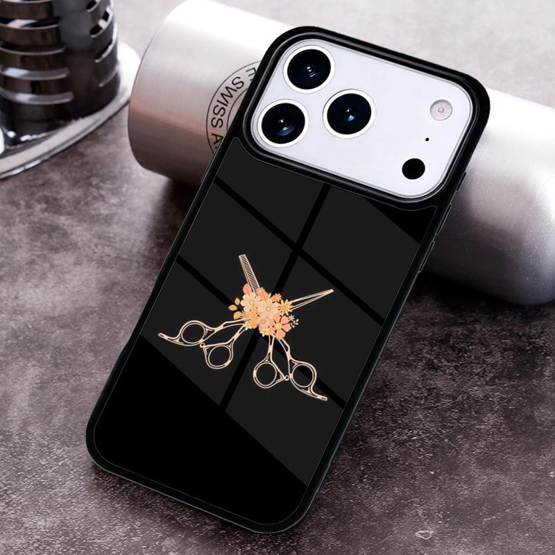 Hair Stylist Hairdresser Phone Case for iPhone 17 16 15 Pro Max Air 14 13 12 11 Plus Shockproof Cover