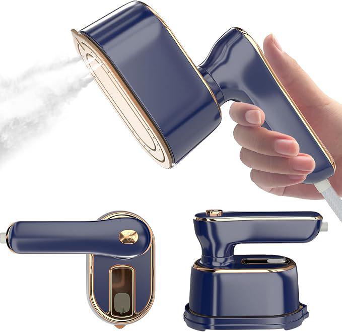 1300W Dual-Use Handheld Electric Steam Iron with Anti-Scald Jet Button