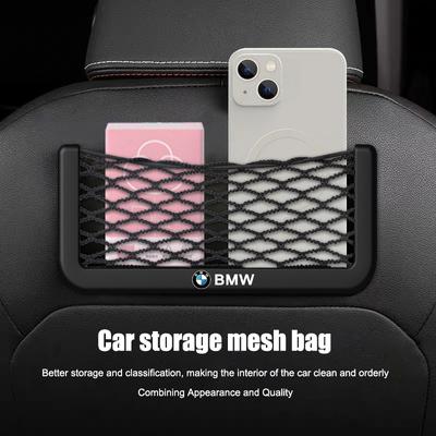 Car Multifunctional Storage Net Bag Hang Bracket For E46 E90 E60 F30 F10 E39 I3 I4 X1 X2 X3 X5 X4 X6 X7 M3 M4 M5 G30 G20 G22