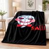 Saw Billy the Puppet Flannel Throw Blanket Soft Warm Cozy For Sofa Bed Indoor Home Bedroom Use