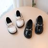 Menina sapato moda apartamentos para crianças casual criança sapato confortável sapatos de couro do plutônio meninos menina criança doces mocassins plana menino sapato