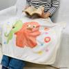 MORIPiLO Morishita Lap Blanket Gachapin Mook Ivory 70x100cm Half Blanket Hirake Ponkikki Character Goods 4621425
