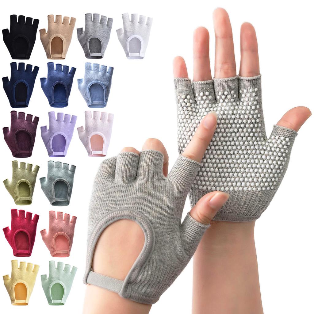 Cycling Road Bike Gloves Men's Sports Fitness Half Finger Women's Equipment Training Anti-skid Anti-cocooning Barbell Yoga ******** Rope