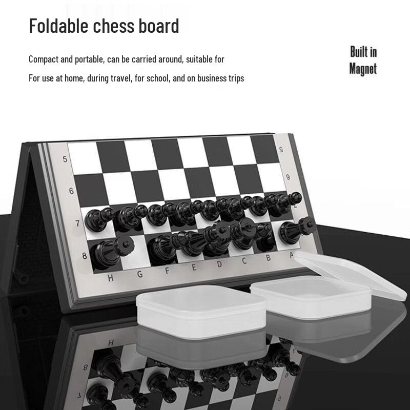 QiQiao Magnetic Foldable International Chess Set