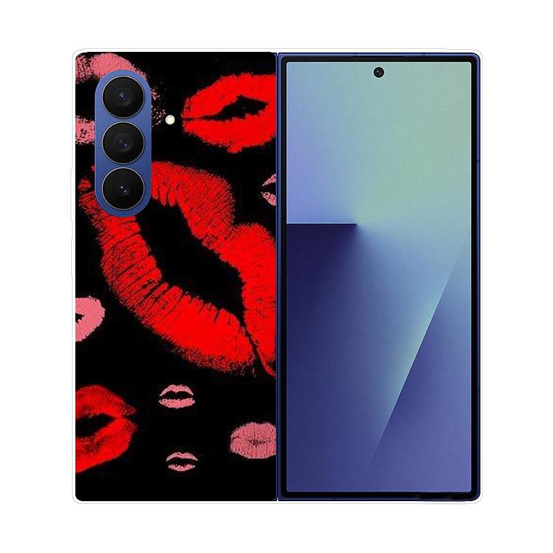 Transparent Folding Phone Case For Samsung Galaxy Z Fold 6 7 Clear Shockproof Hard PC Cover For Samsung Z Fold7 Fold6 Shell Capa