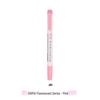 Zhi 618 Student Dual-Tip Fluorescent Pen - Gray, Soft Light & Dark Retro Colors for Highlighting & Marking