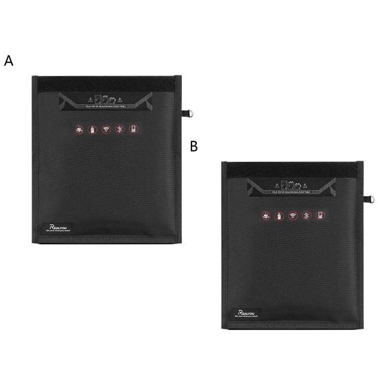Signal Shielding Bag Oxford Cloth RFID Anti-hacking Anti-interference Signal Blocking Wallet Case