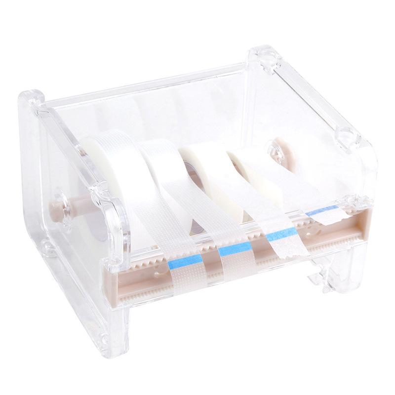 Eyelash Extension Tape Transparent Storage Cutter Colors Tapes Cutter Split Grafting Eyelashes Medical Tape Makeup Tools
