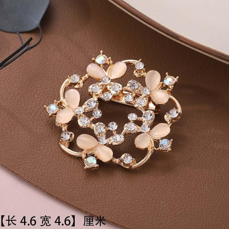 Brooch Premium Niche Accessories Versatile Creative Women's Collar Pin Diamond Anti-light Temperament Corsage