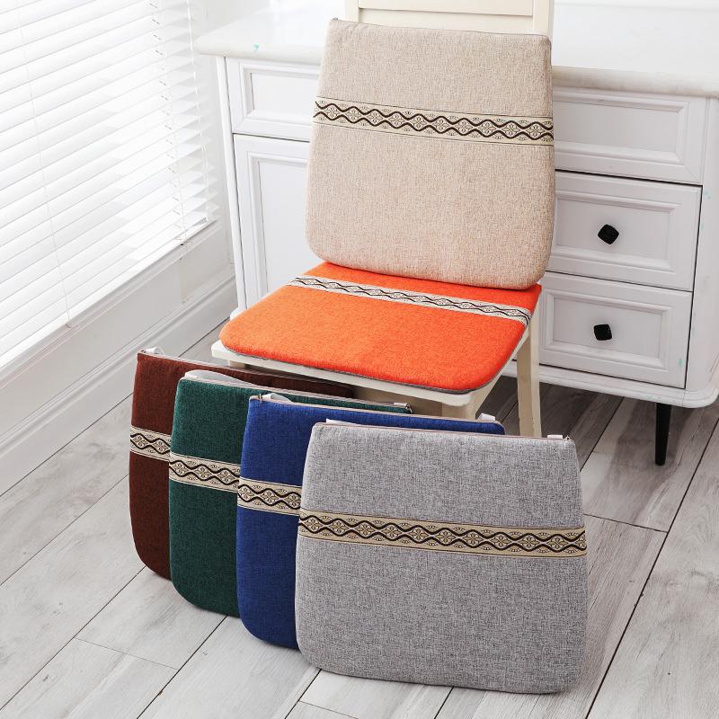 Four Season Universal Dining Chair Cushion Thicken Cotton Removable and Washable Anti Slip Cushions Office Computer Seat Cushion