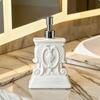 Refillable Roman Column Resin Lotion Pump Bottle Retro Liquid Hand Soap Container  Home Decor