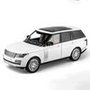 Große Größe 1:18 Range Rover Modellauto Spielzeug Legierung Druckguss Sound & Licht SUV Geländewagen Miniaturmodelle Für Kinder Geschenke