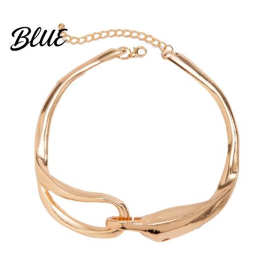Fashionable Accessory Women Chunky Necklace Dainty Choker Hypoallergenic Alloy Jewelry