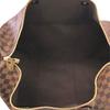 Used Louis Vuitton Damier Keepall 50 N41427 Boston Bag Canvas Brown Authentic 13296