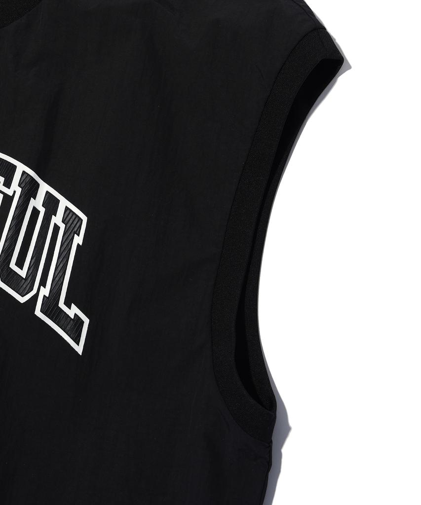 RAYFIKERS Peaceful Sleeveless T-Shirt Black (Mp2Tu230-076)