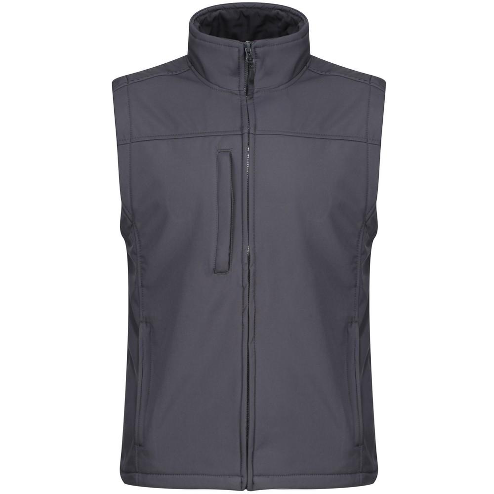 Regatta Mens Flux Softshell Bodywarmer / Sleeveless Jacket Water Repellent And Wind Resistant