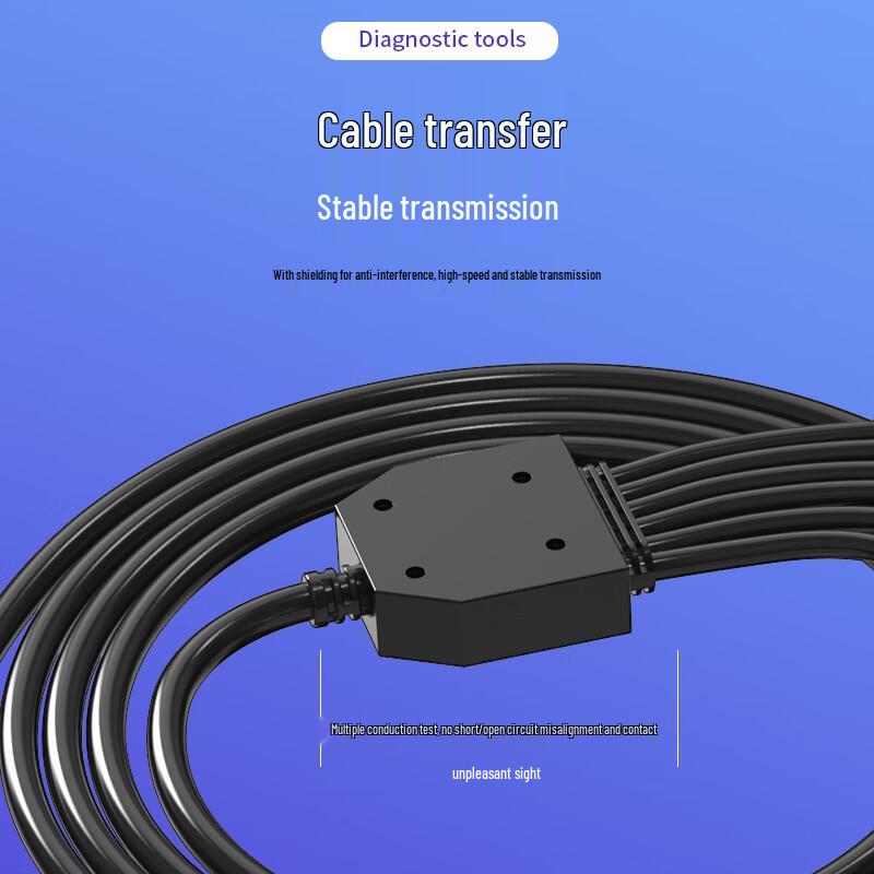 ZONWAN Automotive OBD to DB9 CAN Serial Diagnostic Cable