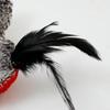 Flying Bird Cat Toy Interactive Bird Cat Toy Touch Activated Chirping Simulated Rechargeable Plush For Training Enrichment