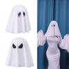 Girl Costume Ghost Double Sided Headwear Cosplay Halloween Performance Stage