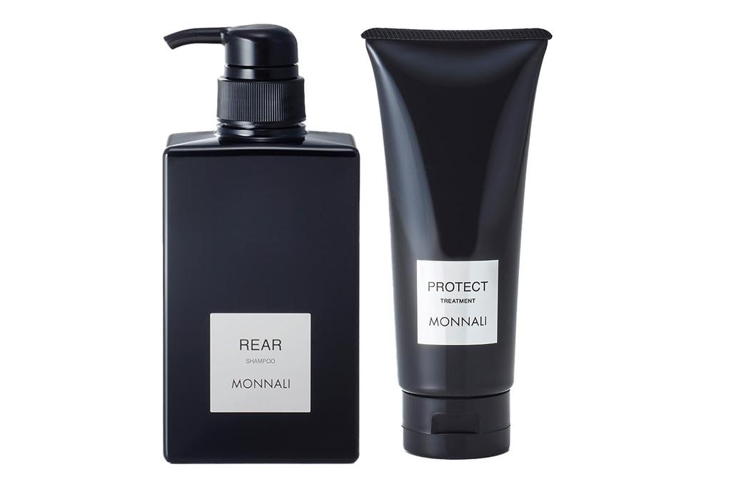 MONNALI Black Series Hair Care Set Rear Shampoo 350ml Treatment Protect 200g Shampoo Treatment Set +