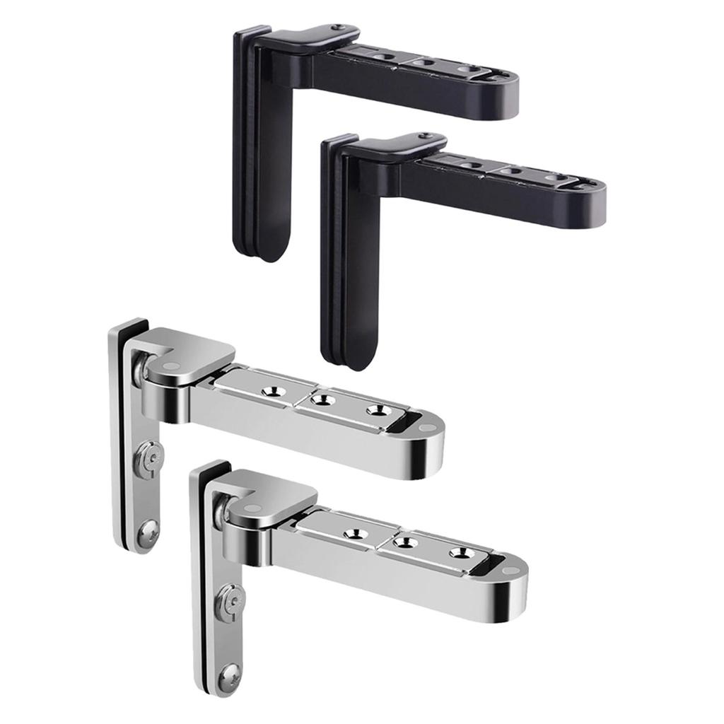 Heavy Duty Hidden Door Hinge Adjustable Invisible Pivot Kit Zinc Alloy Hardware for Secret Door