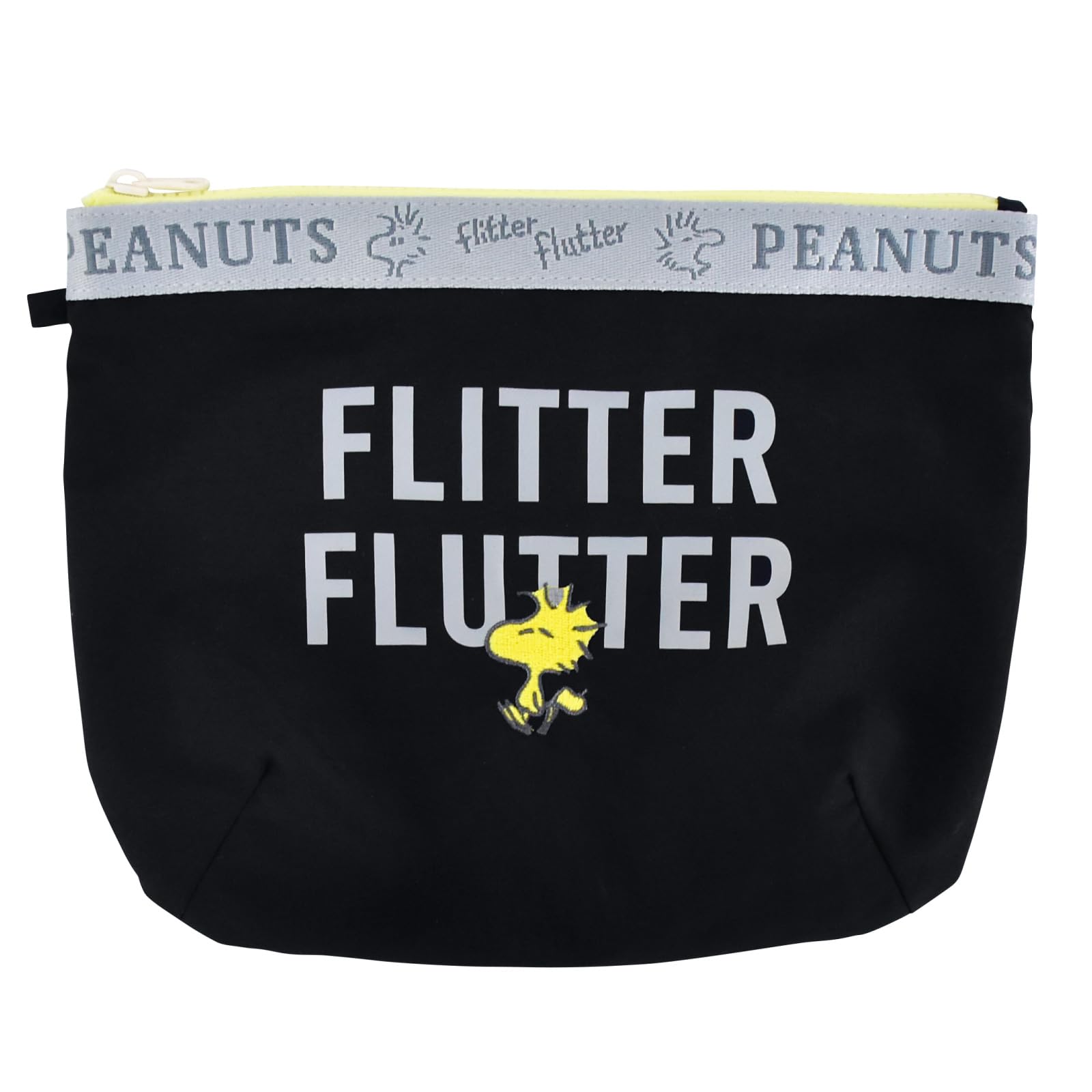 Плоская косметичка, Снупи, Черная, Вудсток SPZ-3966