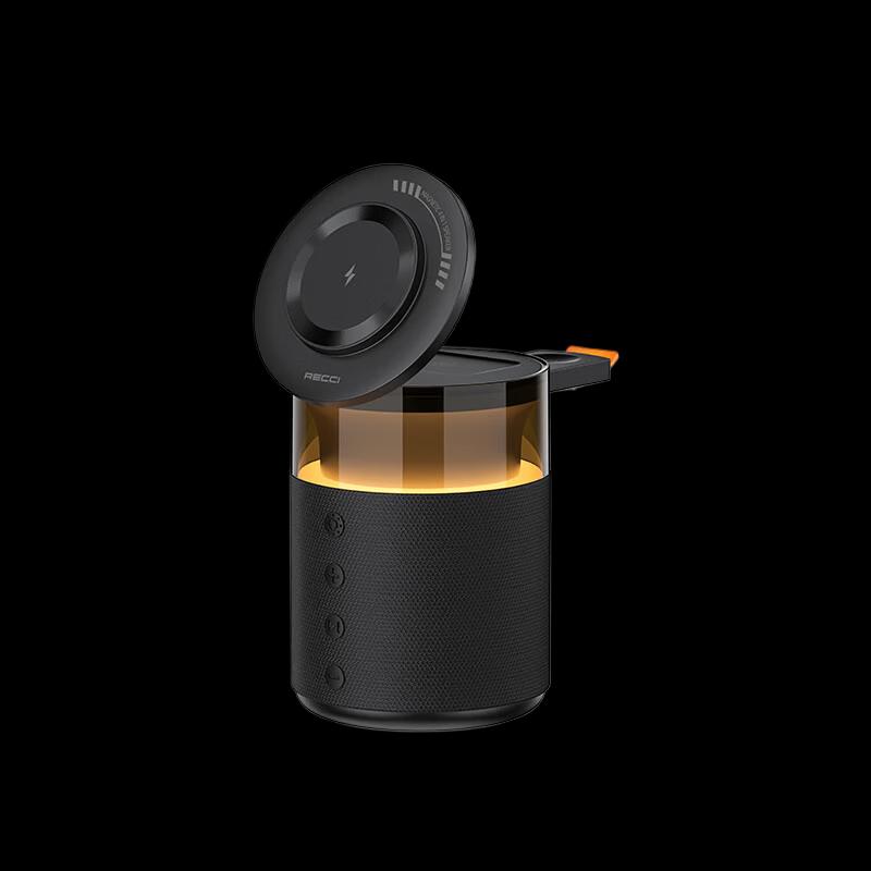 Recci RCW-51 5-in-1 Wireless Charging Bluetooth Speaker CN Plug (adapter Included)