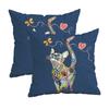 A Stylish Lady On Pink Pillowcasezipper Design, Decorative Pillowcase, 45X45 Cm Pillowcase