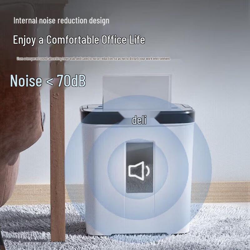 Deli 9939N P-4 Automatic Cross-Cut Paper Shredder CN Plug (adapter Included)