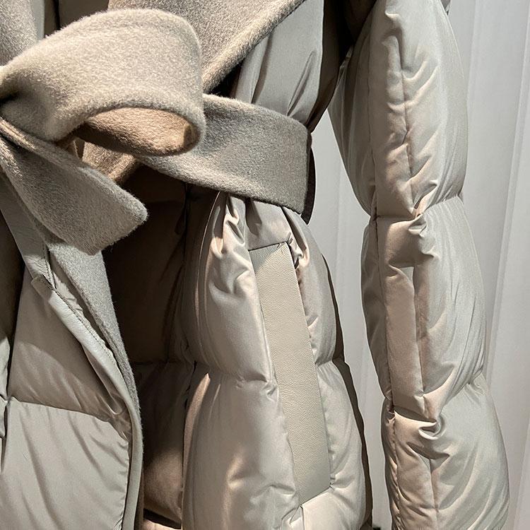 2025 Damen Baumwollmantel in Übergröße - Lockerer Brot-Stil, Zweiseitige Wolljacke, Baumwollgepolsterte Jacke