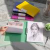 5Pcs A4 Double Clip Office File Folder Pp Material Multi-Layer Strong For Student Music Sheet Document Organizer