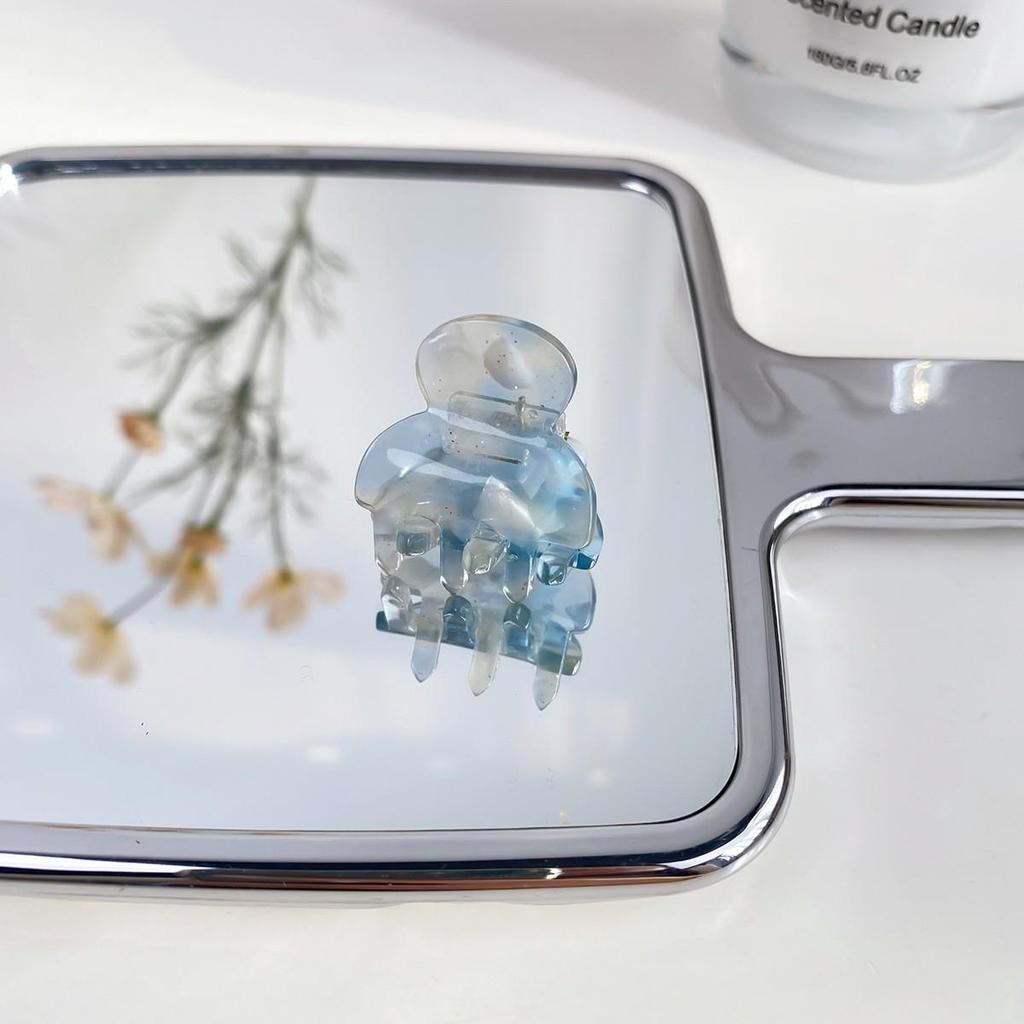 Korean Dopamine Mini Claw Clip: Cute Hair Accessories for Women & Children