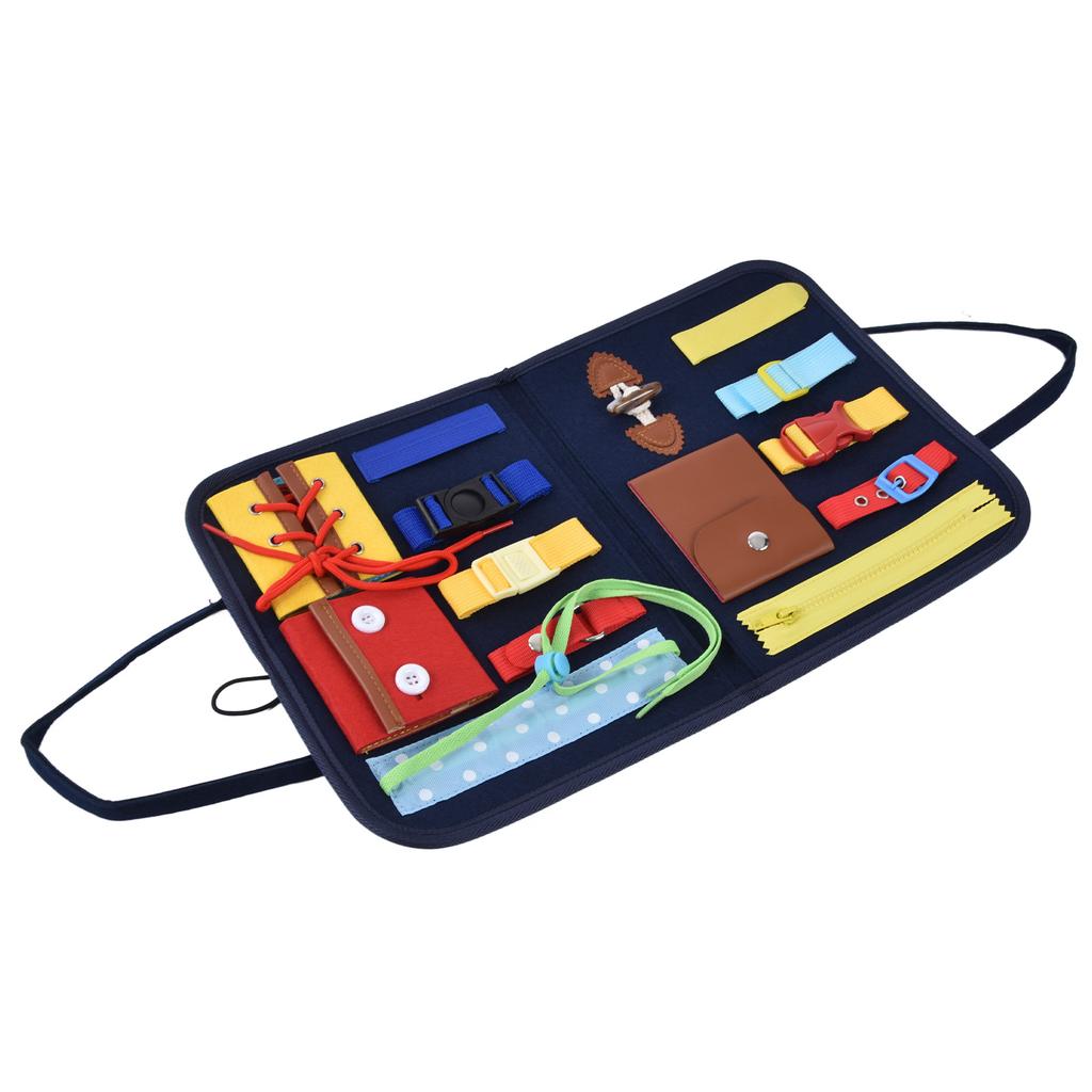 Educational Sensory Board Baby Activity Board Intelligence Development Toy for ToddlerC