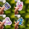 60pcs KPop Demon Hunters Waterproof Stickers, Korean Idol Movie Vinyl Decals for Water Bottle Laptop Phone Vintage Stickers