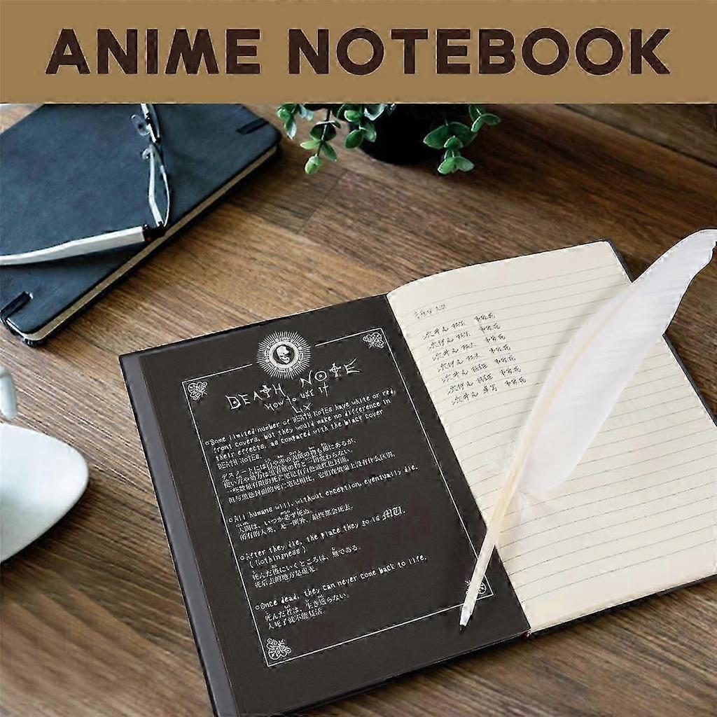 HeroNeo Mode Anime Thema Death Note Cosplay Notizbuch Neue Schule Großes Schreibjournal