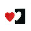 Create Unique Heart-shaped Crystal Keychain Pendant Resin Mold Epoxy Resin Mould Casting Jewelry Making Mold Decoration