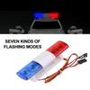 LED Red & Blue Warning Flashing Lights for Remote Control Car Model RC Accessory